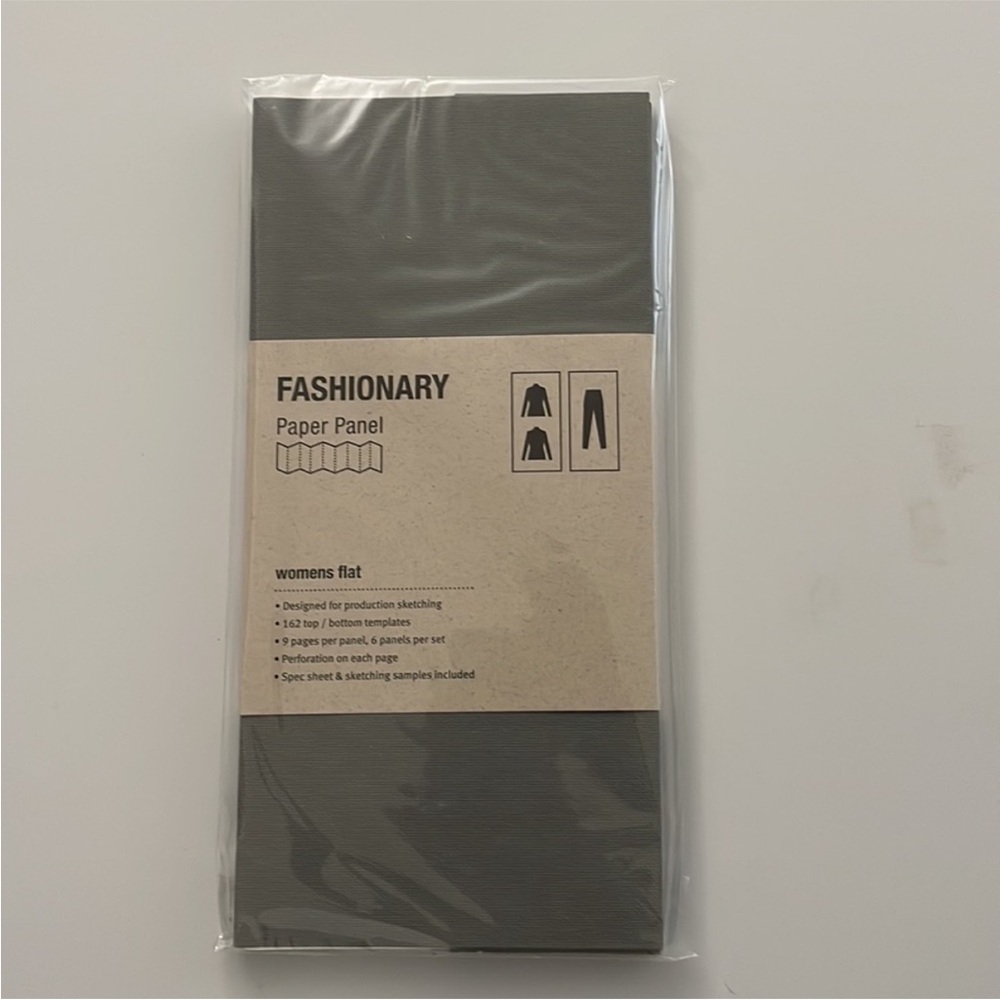 Fashionary Paper Panel for Women's Flat Sketching